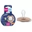 Пустышка силиконовая динамическая Prime 0-6 мес 1 шт Blush Glow, LOVI 34/436