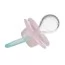 Пустышка силиконовая круглая 0-6 мес Love&Sea - розовая, Canpol babies 34/900_pin Пустышка силиконовая круглая 0-6 мес Love&Sea - розовая, Canpol babies 34/900_pin