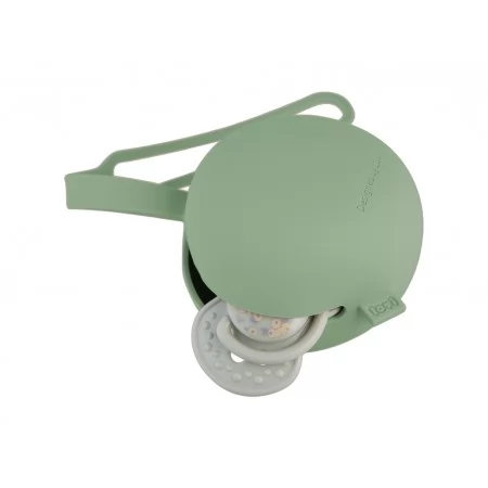 Силиконовый футляр для пустышки Pistachio LOVI 51/032_gre