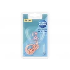 Цепочка к пустышке Newborn Baby – розовая Canpol Babies 10/877_pin