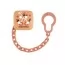 Цепочка к пустышке TOYS розовый, Canpol Babies 2-438_pin