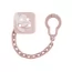 Цепочка к пустышке GOLD розовый, Canpol Babies 2-440_pin