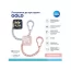 Цепочка к пустышке GOLD розовый, Canpol Babies 2-440_pin