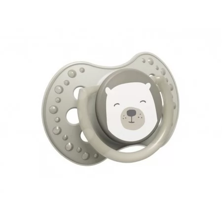 Пустышка силиконовая динамическая 0-3 месяца 2 шт Buddy bear LOVI 22/863