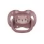 Пустышка силиконовая симметричная 6-18 мес CUTE ANIMALS - розовый Canpol Babies 34/925_pin
