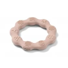 Прорізувач для зубів силіконовий Кільце, Бежевий, Babyono 825/04