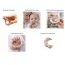 Прорізувач для зубів силіконовий Кільце, Бежевий, Babyono 825/04