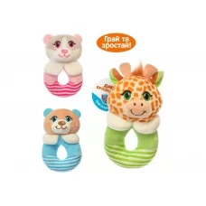 Брязкальце Тварина 14 см Limo Toy A8173