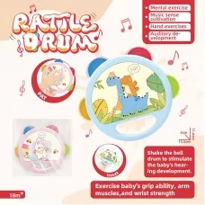Погремушка BabyToys 2502 пластикова різнокольорова з народження