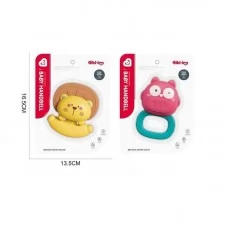 Погремушка BabyToys 6055 з прорізувачем, 6х9 см
