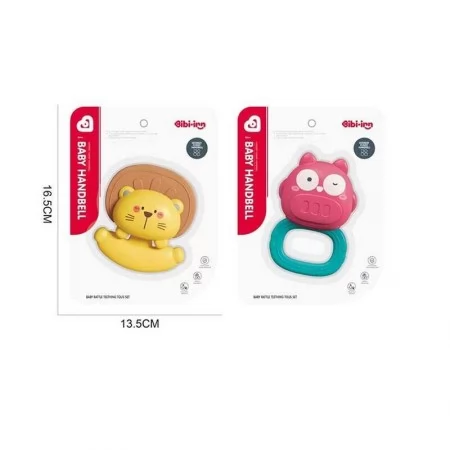 Погремушка BabyToys 6055 з прорізувачем, 6х9 см