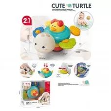 Погремушка BabyToys для новорожденных разные цвета пластик