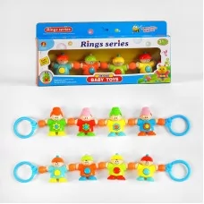 Погремушка BabyToys 6382 підвісна для новонароджених