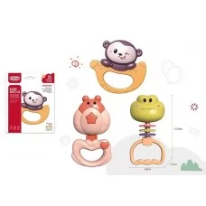Погремушка BabyToys 668-61 животное пластмасса микс видов