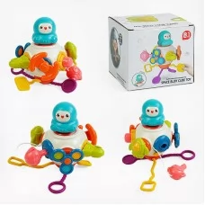 Погремушка BabyToys 688-76 8в1 с пищалкой, с рождения