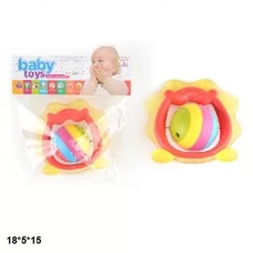 Прорезыватель для зубов BabyToys 8410-5 с погремушкой Прорезыватель для зубов BabyToys 8410-5 с погремушкой