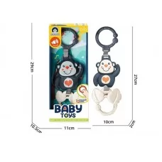 Погремушка BabyToys 988-5 Мавпа с 12 мелодиями на батарейках