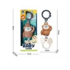 Погремушка детская BabyToys 988-6 Мавпа 12 мелодий на батарейках