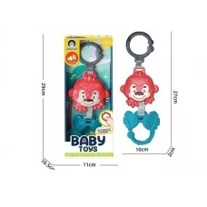 Детская погремушка BabyToys 988-8 Мавпочка с 12 мелодиями