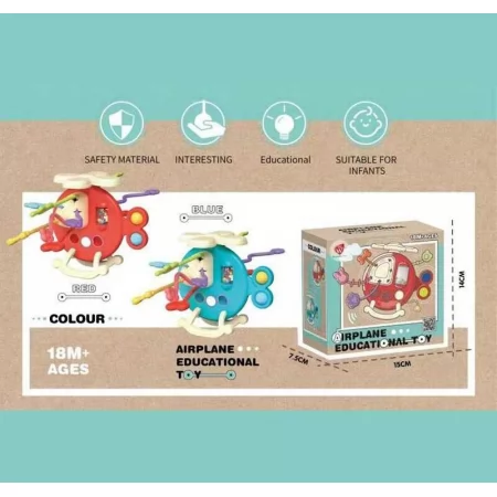 Погремушка BabyToys BWL 11 разноцветная с рождения