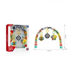 Погремушка BabyToys HE 0316 разноцветная пластиковая