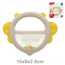 Погремушка BabyToys совушка с прорезывателем пластиковая Погремушка BabyToys совушка с прорезывателем пластиковая