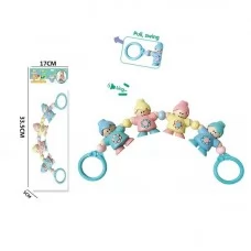 Погремушка BabyToys YM 66 D13 розтягуюча з клипсами