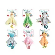 Погремушка-комфортер BabyToys A 553 текстильная животное прорезыватель