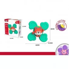 Погремушка-спинер BabyToys на присоске для новорожденных