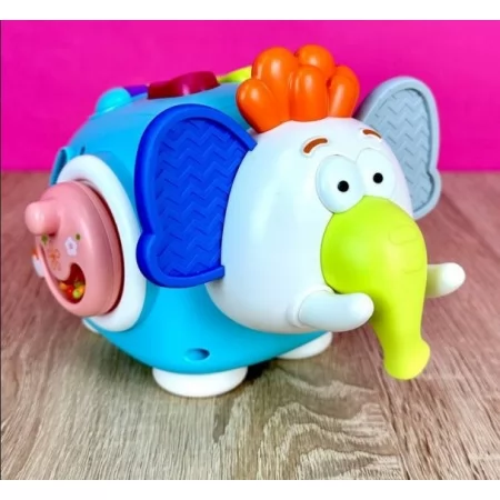 Погремушка BabyToys BY 115 с прорезывателем и пищащими элементами Погремушка BabyToys BY 115 с прорезывателем и пищащими элементами