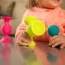 Набір сенсорних брязкалець Fat Brain Toys pipSquigz 3 шт. F089ML Набір сенсорних брязкалець Fat Brain Toys pipSquigz 3 шт. F089ML