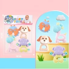 Погремушки BabyToys 030 з прорізувачем 4 штуки для новонароджених