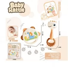 Набір погремушок BabyToys 2529 різнокольоровий з народження