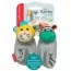 Шкарпетки-брязкальця Infantino Зебра та тигр 206893I