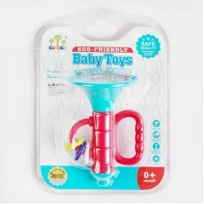 Погремушка BabyToys SL 84801-46 со свистком разные цвета Погремушка BabyToys SL 84801-46 со свистком разные цвета