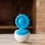 Прорізувач-неваляшка Fat Brain Toys dimpl wobl блакитний FA217-4