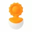 Прорізувач-неваляшка Fat Brain Toys dimpl wobl помаранчевий F2172ML