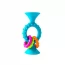Прорезыватель-погремушка на присосках Fat Brain Toys pipSquigz Loops бирюзовый FA166-1 Прорезыватель-погремушка на присосках Fat Brain Toys pipSquigz Loops бирюзовый FA166-1
