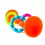 Прорезыватель-погремушка на присосках Fat Brain Toys pipSquigz Loops оранжевый F165ML Прорезыватель-погремушка на присосках Fat Brain Toys pipSquigz Loops оранжевый F165ML