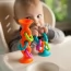 Прорезыватель-погремушка на присосках Fat Brain Toys pipSquigz Loops оранжевый F165ML Прорезыватель-погремушка на присосках Fat Brain Toys pipSquigz Loops оранжевый F165ML