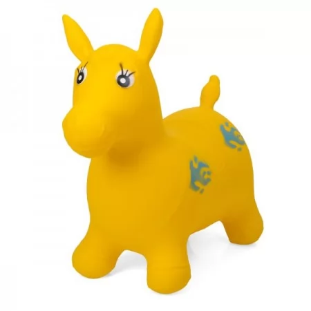 Прыгун ослик MS 4163 BabyToys 5 цветов пластиковый