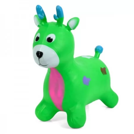 Игрушка-прыгун BabyToys MS 3259 олень, пластиковая, 5 цветов