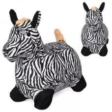 Прыгающая зебра BabyToys MS 5072 со звуком и светом