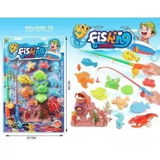 Магнитная рыбалка BabyToys 555-230 для детей 2 удочки Магнитная рыбалка BabyToys 555-230 для детей 2 удочки