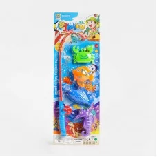 Магнитная рыбалка BabyToys 555-239 с 4 рыбками Магнитная рыбалка BabyToys 555-239 с 4 рыбками