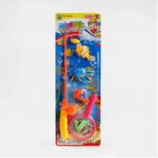 Магнитная рыбалка BabyToys 555-90 с 4 рыбками для детей Магнитная рыбалка BabyToys 555-90 с 4 рыбками для детей