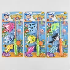 Детская магнитная рыбалка BabyToys 867 K-1 микс видов Детская магнитная рыбалка BabyToys 867 K-1 микс видов