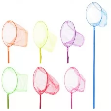 Сачок для бабочек BabyToys M 0061 бамбуковая ручка 70 см, 4 цвета Сачок для бабочек BabyToys M 0061 бамбуковая ручка 70 см, 4 цвета