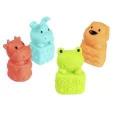 Игрушка для купания Зверята 4 шт Canpol Babies 79/400 Игрушка для купания Зверята 4 шт Canpol Babies 79/400