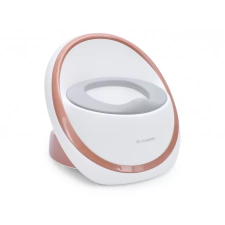 Детский горшок Egg Potty Gold, с мягкой накладкой, 34,2x32,9x29,4 см, ME 1143 Gold, El Camino
